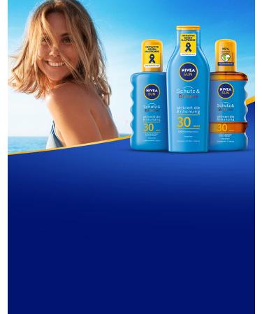 NIVEA SUN Sun Spray SPF 30 - 300 ml Trigger Spray for Optimal Protection & Tan | Buy Internationally - Buy Online on GoSupps.com