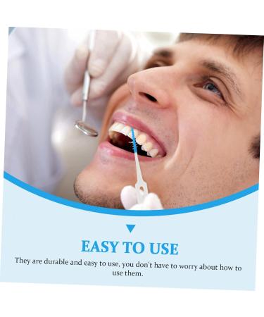 Minkissy 240 StK Interdental Brush for Braces | Effective Tooth Cleaning & Care | 1 Pack Blue (3 Pieces) - Buy Online on GoSupps.com