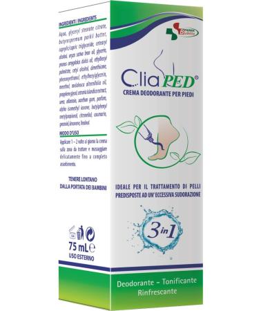 Budetta Farma Cliaped Cooling Deodorant Foot Cream 3 in 1 75ml