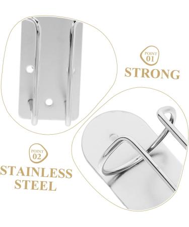 DOITOOL Hair Clipper Stand Hairdresser Trimmer Rack Hair Clipper Wall Stand Holder Hair Trimmer Display Stand Hair Trimmer Holder Organizer Wall-Mounted Stainless Steel - Buy Online on GoSupps.com