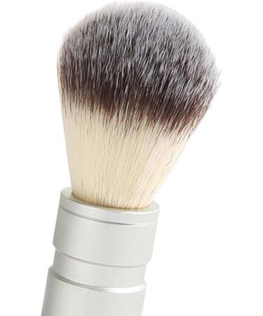MagiDeal Barbers Shaving Brush - Stainless Steel Handle for Men's Grooming | Perfect Barbershop & Festival Gifts - Buy Online on GoSupps.com