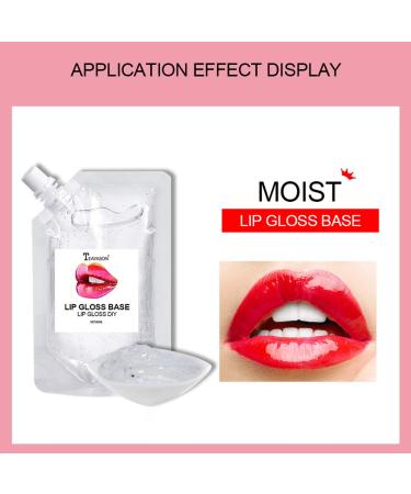 Buy Moisturising Lip Gloss Base - DIY Lip Glow & Lip Plumper | 50ml Handmade Lip Makeup - Buy Online on GoSupps.com