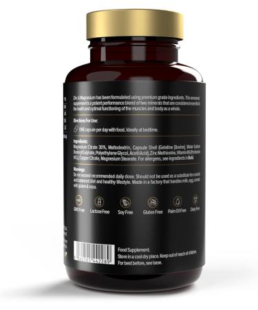 Protein Works - Zinc & Magnesium Supplement Tablets |Added Vitamin B6 | Combats Tiredness & Fatigue | Sports Recovery & Aids Sleep | 90 Tablets - Buy Online on GoSupps.com