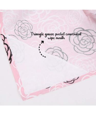 Boerni Large Nursing Cover - Pink | Breathable & Soft Breastfeeding Protection - Buy Online on GoSupps.com