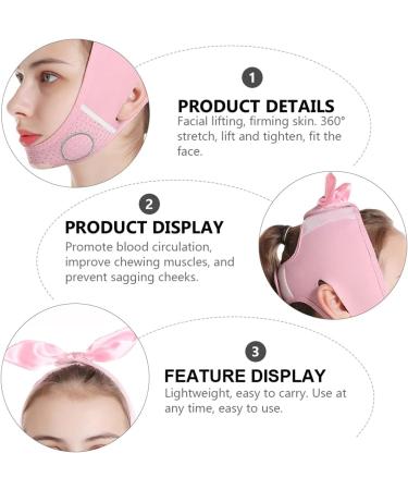 DOITOOL Facemaks Slimming Belt 1pc V Line Face Life V Shaped Slimming Face Facial Slipping Strap Chin UP for Women () Adhesive Tape Belt - Buy Online on GoSupps.com