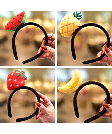 Tandou Beautiful Watermelon Pompom Hairband for Girls & Babies - Stylish & Comfortable Hair Accessory - Buy Online on GoSupps.com