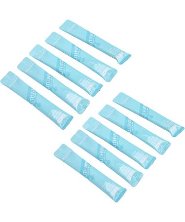 Verdant Touch Portable Mouthwash - 10 Pack Disposable Travel Pouches for Oral Care - Buy Online on GoSupps.com