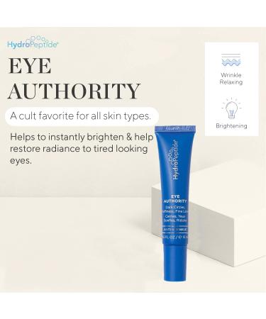 HydroPeptide Eye Authority 0.5oz: Brightens & Restores Radiance for Tired Eyes - Buy Online on GoSupps.com