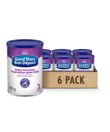 GOOD START Stage 1 Baby Formula Powder 0+ Months 900 g 6 Count Packaging May Vary