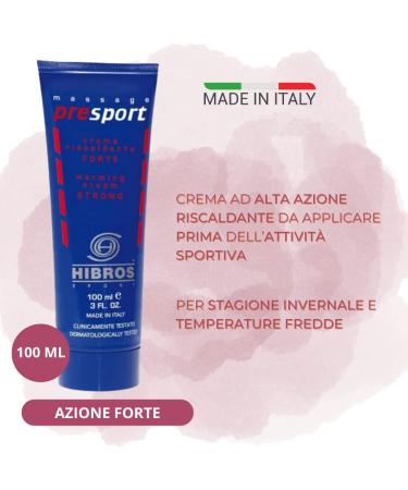 HIBROS Sport PreSport Strong Cream 100ml | Top Pre-Workout Cream for Performance | Fast International Shipping - Buy Online on GoSupps.com