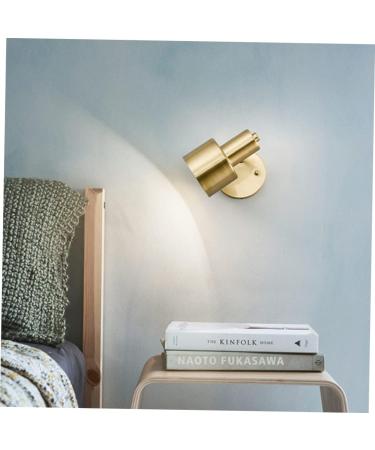 Hemobllo Bedroom Wall Sconce Brass Wall Sconces Brass Sconce Plug in Wall Sconces Wall Lamp European Style Wall Light - Buy Online on GoSupps.com