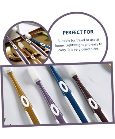 Minkissy 40 STK Nano Toothbrush Set - Japanese Soft Travel Toothbrushes for Adults | Premium Tooth Hygiene with Micro Bristles - Buy Online on GoSupps.com