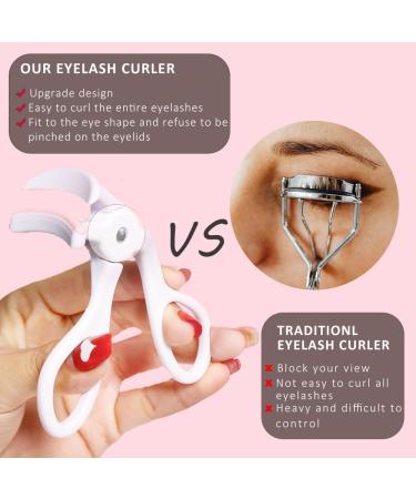 Premium Eyelash Curler - 2 Styles | No Pinching Long-Lasting Curling Tool for Women & Girls - International Shipping Available - Buy Online on GoSupps.com