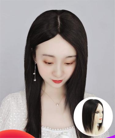 Yanamy 5x5 Remy Human Hair Topper | Silk Parting Clip-On Hairpiece for Women | 12 30cm - International Shipping Available - Buy Online on GoSupps.com