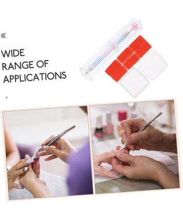 Beaupretty 1 Set Nail Art Drill Pen Wax Pen for Rhinestones DIY Nail Art Pen Nail Art Painting Tools Nail Art Calligraphy Pen Nail Art Paint Pen Nail Dotting Pen Manicure Painting Pens Abs 14.50X1.00X1.00CM Multi - Buy Online on GoSupps.com