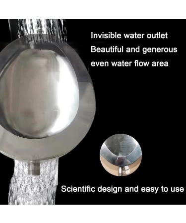 Wall-Mounted Commercial Flushing urinals Men's Public Toilet Stainless Steel urinals Household Bathroom Urinal Funnel Toilet Used in Bars Hotels Schools Small Drainag - Buy Online on GoSupps.com