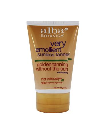 Alba Botanica Sunless Tanning Lotion 4oz 8-Pack - Natural Safe & Streak-Free Tan - International Shipping Available - Buy Online on GoSupps.com