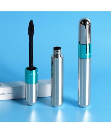 Lash Cosmetics Mascara Lash Cosmetics Mascara 5X Longer 2 in 1 Mascara for Natural Lengthening and Thickening Effect Waterproof and Long Lasting (A One Size)