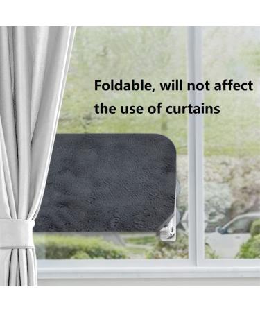Cat Window Perch for Indoor Cats - Foldable Cat Hammock with 4 Sturdy Suction Cups | Supports up to 40 Pounds | Includes 2 Replaceable Covers - Buy Online on GoSupps.com