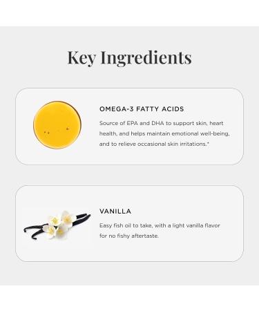 JSHealth High Strength Omega-3 Fish Oil | Wild-Caught Friend of The Sea Certified 60 Capsules 60 Count (Pack of 1) - Buy Online on GoSupps.com