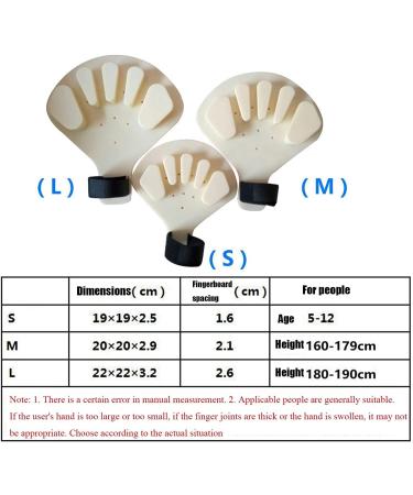 Finger Orthotics Fingerboard Fingerboard Stroke Hand Splint Left Right Hand Rehabilitation Equipment Finger Splint for Muscle Atrophy Rehabilitation Carpal Tunnel Pain A S A S - Buy Online on GoSupps.com