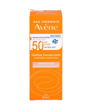 Avene tinted sunscreen SPF 50 50ml 50 ml (1 pack)