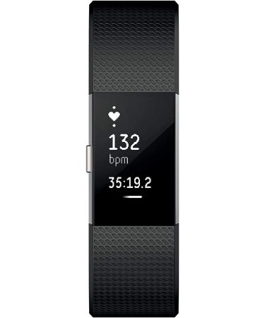 Charge 2 Superwatch Wireless Fitness Tracker | Heart Rate Monitor | Sleep Monitor | Small Black (5.5-6.7 Inch) - US Version - Buy Online on GoSupps.com