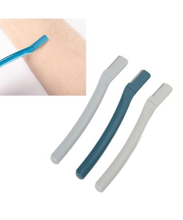 Premium Stainless Steel Eyebrow Trimmer for Men & Women | Safety Cover Sharp Blade Mustache & Sideburns Grooming Tool - Buy Online on GoSupps.com