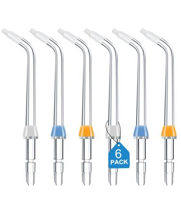 Replacement Tips for Water Flosser Replacement Orthodontic Tips Compatible with Water Flossers and Other Brand Oral Irrigators (6 Orthodontic Tips) - Buy Online on GoSupps.com