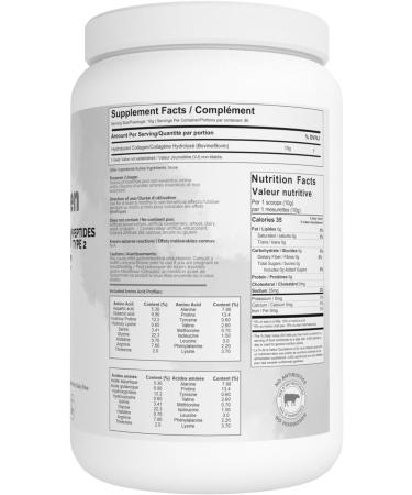 VORST Collagen Powder for Joints & Bones 800G | Grass Fed Bovine | Peptides Type 2 Supplement | Halal | Alternative to Marine Collagen - Buy Online on GoSupps.com