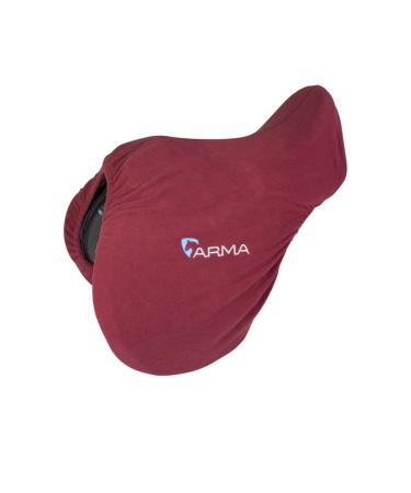 Shires - MJ Ainge Arma Polyester Fleece GP Saddle Cover (17'' - 18'' Plum) 17" - 18" Plum - Buy Online on GoSupps.com