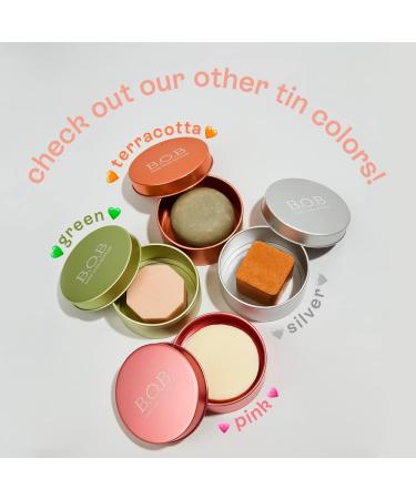 B.O.B BARS OVER BOTTLES Travel Tin Case - Zero Waste Shampoo and Conditioner Container | Eco-friendly Aluminum Soap Saver | Recyclable & Green - Buy Online on GoSupps.com