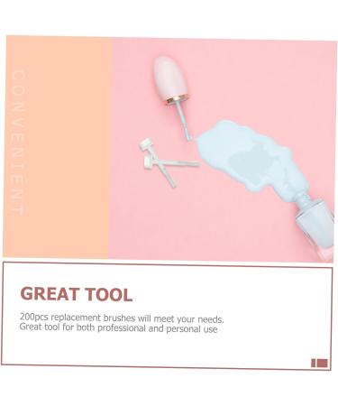 Happyyami 200Pi ces Pinceaux de Vernis Ongles Brosse Pratique et Durable pour Art Ongles Outil de Longue Brosse Ronde Poils Doux - Buy Online on GoSupps.com