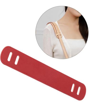 ChiuTiaro Leather Shoulder Strap Pad Shoulder Rest Replacement for Laptop Case Tote Purses Red S - Buy Online on GoSupps.com