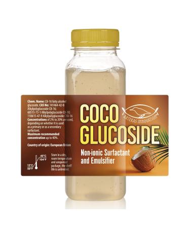 Tensioactif et mulsifiant non ionique COCO GLUCOSIDE - Gel - 250 g - Pour les formulations et faire soi-m me Soins de la peau Noix de coco 250 g (Lot de 1)