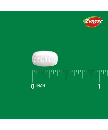 Zyrtec 24 Hour Allergy Relief Tablets Bundle - 10mg Cetirizine HCl - 1 x 30 ct + 1 x 3 ct Travel Pack - Buy Online on GoSupps.com