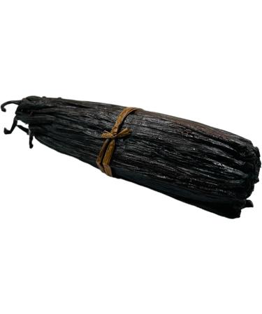 Bourbon Madagascar Vanilla Whole Bean 15cm | 10g - 460g Grade A' (460 grams (230 beans)) 460 grams ( 230 beans) - Buy Online on GoSupps.com