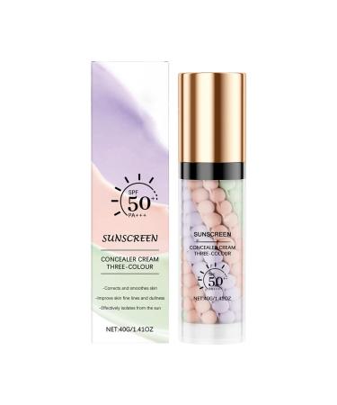 Foundation PrimersSkin Protection Against Sun With Long Lasting Effect Sweatproof Lightweight Daily Face Protection For Indoor And Outdoor Activities