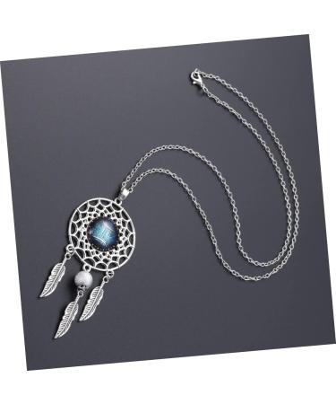 ORFOFE Jewelry Necklaces Silver Necklace Dream Catcher Necklace Dreamcatcher Sagittarius The Time - Buy Online on GoSupps.com