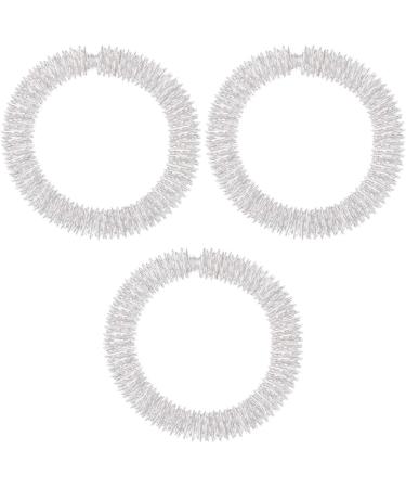 Healeved Acupressure Ring Set - 3 Massage Rings for Stress Relief & Improved Circulation | Finger & Toe Massage - Buy Online on GoSupps.com