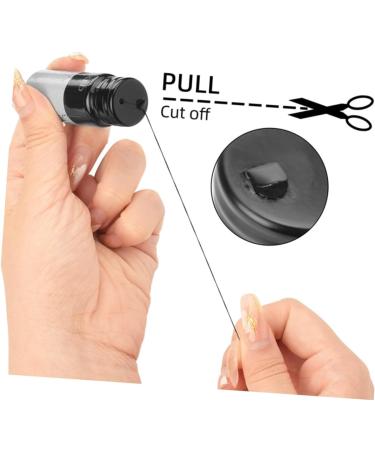 Baluue 4pcs Small Bottled Eyebrow Ruler Practical Eyebrow Ruler Aluminum Alloy - Buy Online on GoSupps.com