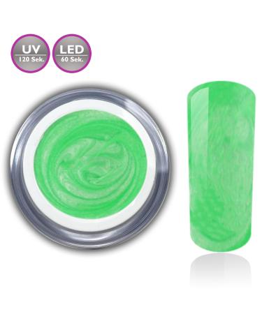 Metallic Light Green UV LED Gel Nail Art - RM Beautynails (1x5ml) | Shop Internationally - Buy Online on GoSupps.com