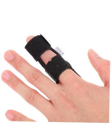 NOLITOY Orthotics Finger Cast Splint - Thumb & Finger Protector for Fractures - Breathable & Adjustable - 11.5x8x1CM - Black - Buy Online on GoSupps.com