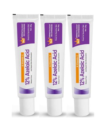 Generisch Azelaic Acid Serum 12% 20g Azelaic Acid Cream Effectively Relieves Facial Redness and Inflammation Lightens Discolorations a