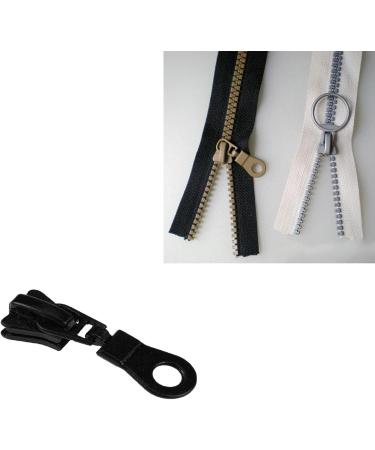 Zipper Slider Kit - 20 Metal Alloy #5 Zipper Sliders for DIY Clothing & Pockets | Fydun Zipper Repair Replacement - Buy Online on GoSupps.com