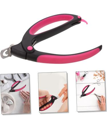 Healeved A Cross-type Shear Stainless Steel Scissors Fake One-line Fingernail Nail Cutters for Nail Tips Manicure Clipper Nail Stuff One- Line Nail Clipper Trimmer Artificial Acrylic - Buy Online on GoSupps.com