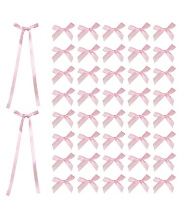 40 Pieces Of Bow Hairpins 2 Pieces Of Streamer Hairpins Small Hairpins Pink Bows Baby Hairpins Girl Hairpins