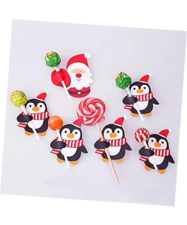  jojofuny jojofuny 50 x Christmas Lollipop Paper Card Christmas Decor Lollipop Candy Lollipop Christmas Decorations Candy Decorations Card Paper Lollipop Decor Candy Lollipop - Buy Online on GoSupps.com