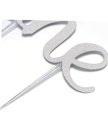 KONTONTY One Cupcake Picks Cupcake Topper Glitter Cake Toppers Birthday Cake Double Sided - Buy Online on GoSupps.com