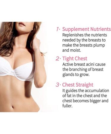Dob-show Breast Shaping Essential Oil | Natural Herbal Plumping & Anti-Sagging Bust Oil (2Pcs) | Enhance & Smooth Chest Skin - Buy Online on GoSupps.com